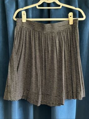 LOFT | Jersey Stripe Skirt